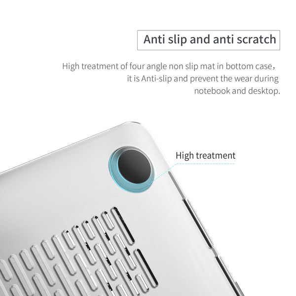 Crystal Clear Full Body Laptop Cover Case