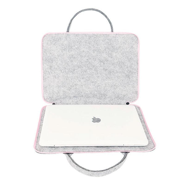 Fashion Wool Felt Laptop Bag
