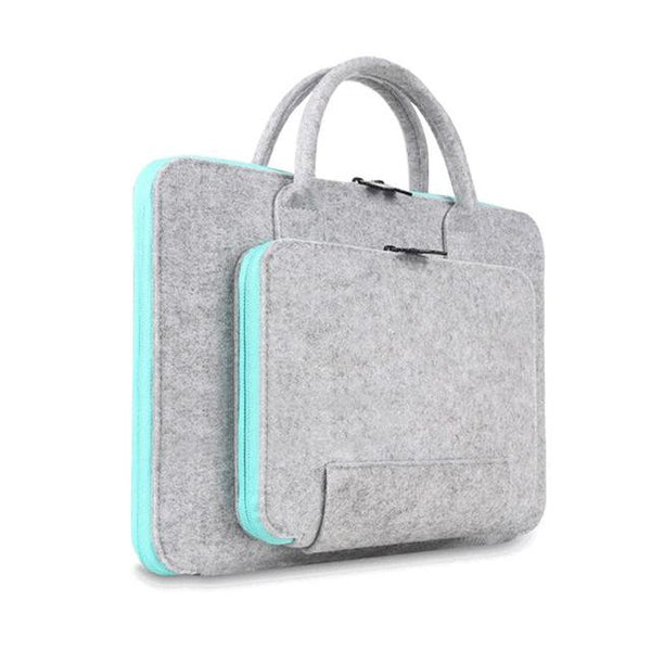 Fashion Wool Felt Laptop Bag
